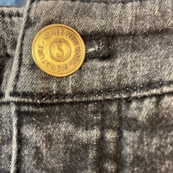 Jones New York Signature Stretch Jeans Washed Black EUC - Picture 4 of 7